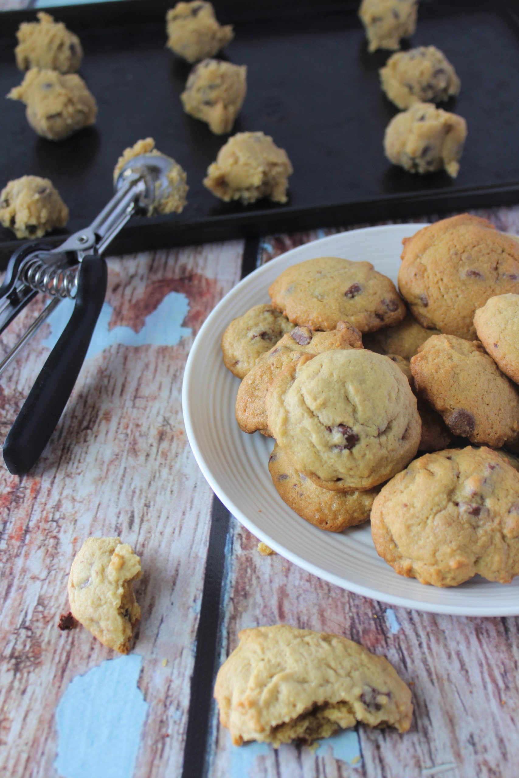 Chocolate Chip Skillet Cookie - Mountain Mama Cooks